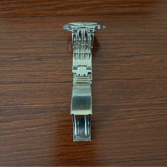 Movado Vintage Watch Esperanza Model 90’s Black Dial Gold Tone Stainless Steel - Picture 7 of 12